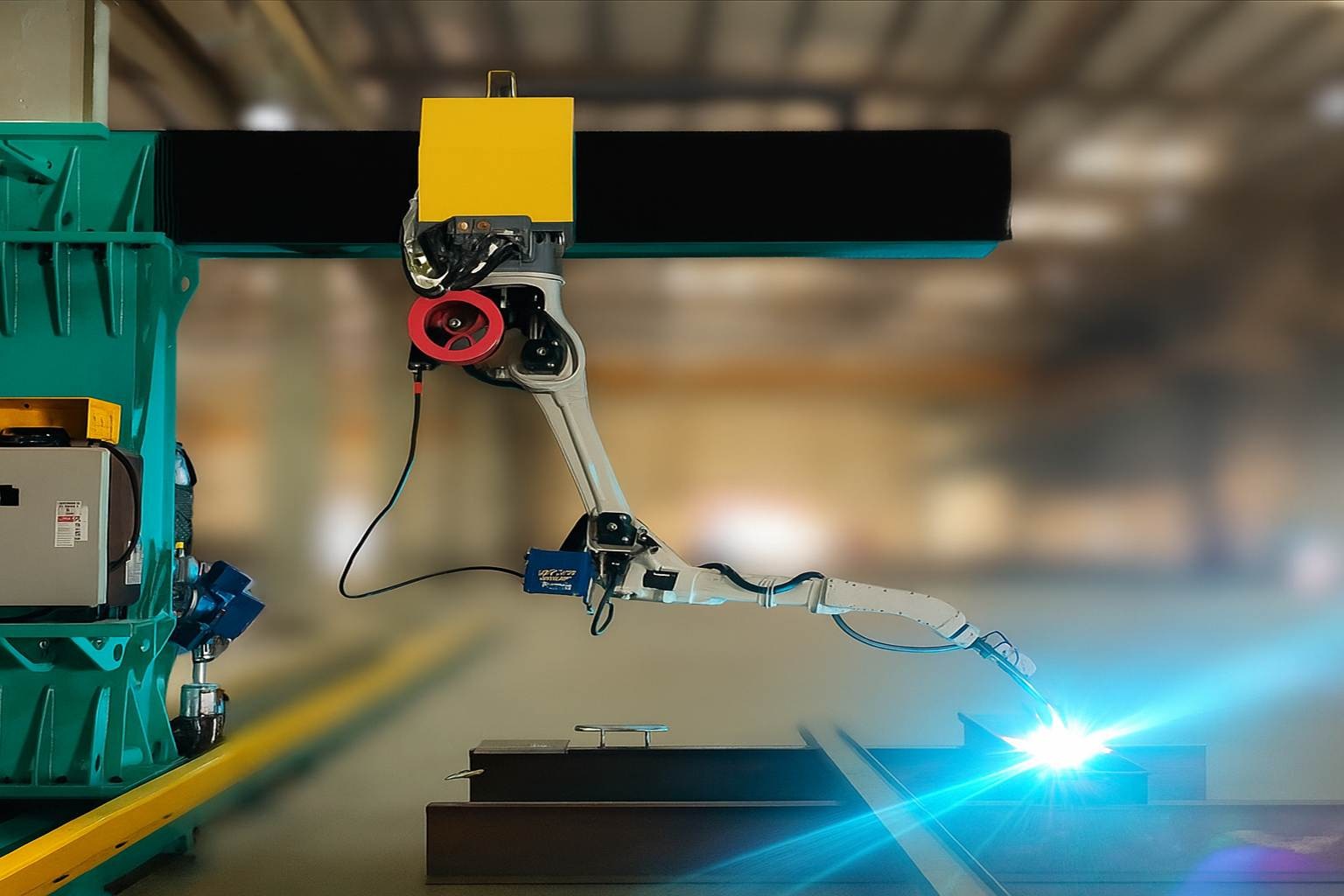 Modern oil refinery control room with advanced monitoring systems